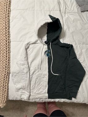 Hype and Vice MICHIGAN STATE FUMBLE HOODIE